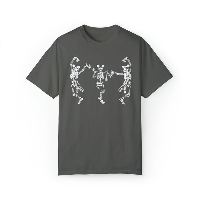 Dancing Skeletons with Ears Comfort Colors Unisex Garment-Dyed T-shirt