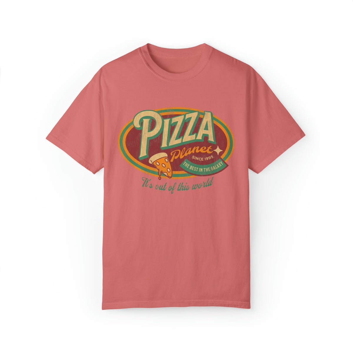 Pizza Planet Comfort Colors Unisex Garment-Dyed T-shirt