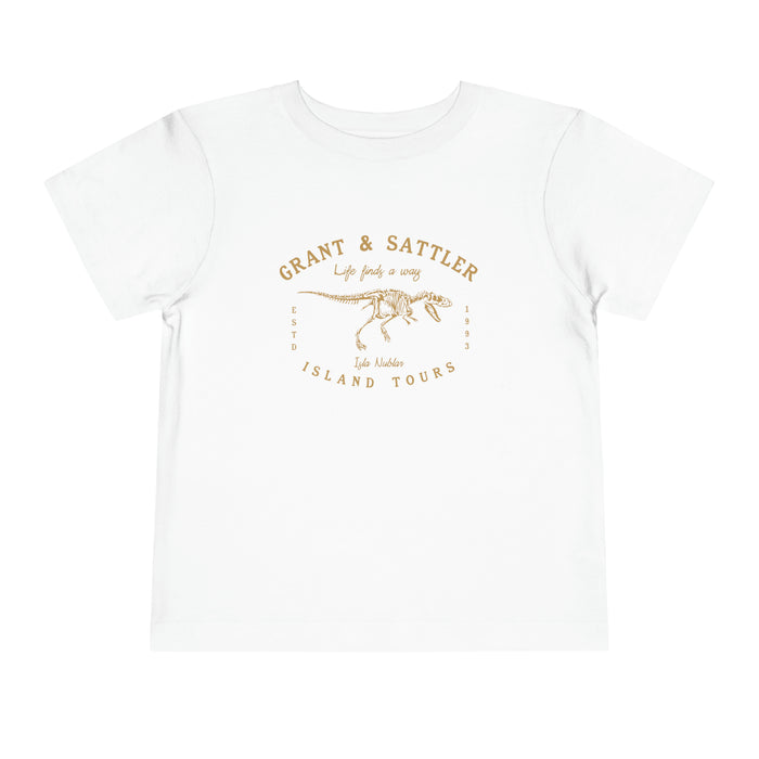 Grant & Sattler Island Tours Bella Canvas Toddler Short Sleeve Tee