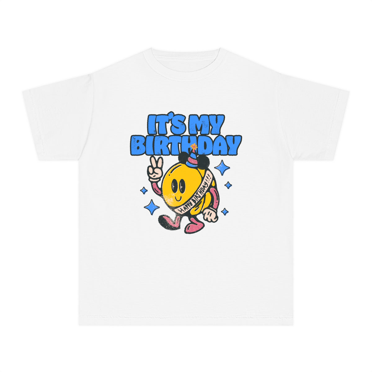 It's My Birthday Comfort Colors Youth Midweight Tee