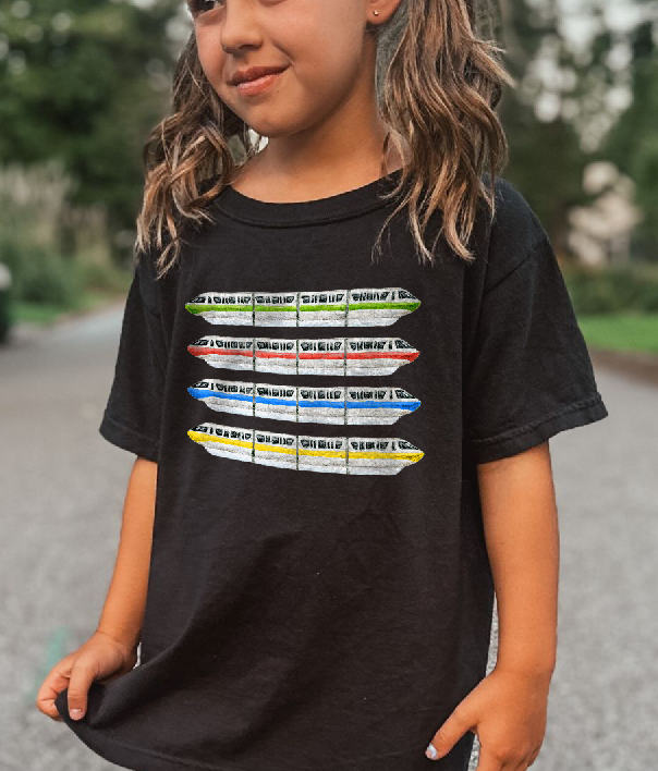 Monorails Comfort Colors Youth Midweight Tee