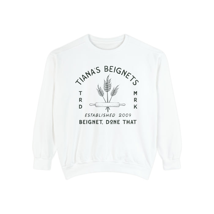 Tiana's Beignets Comfort Colors Unisex Garment-Dyed Sweatshirt