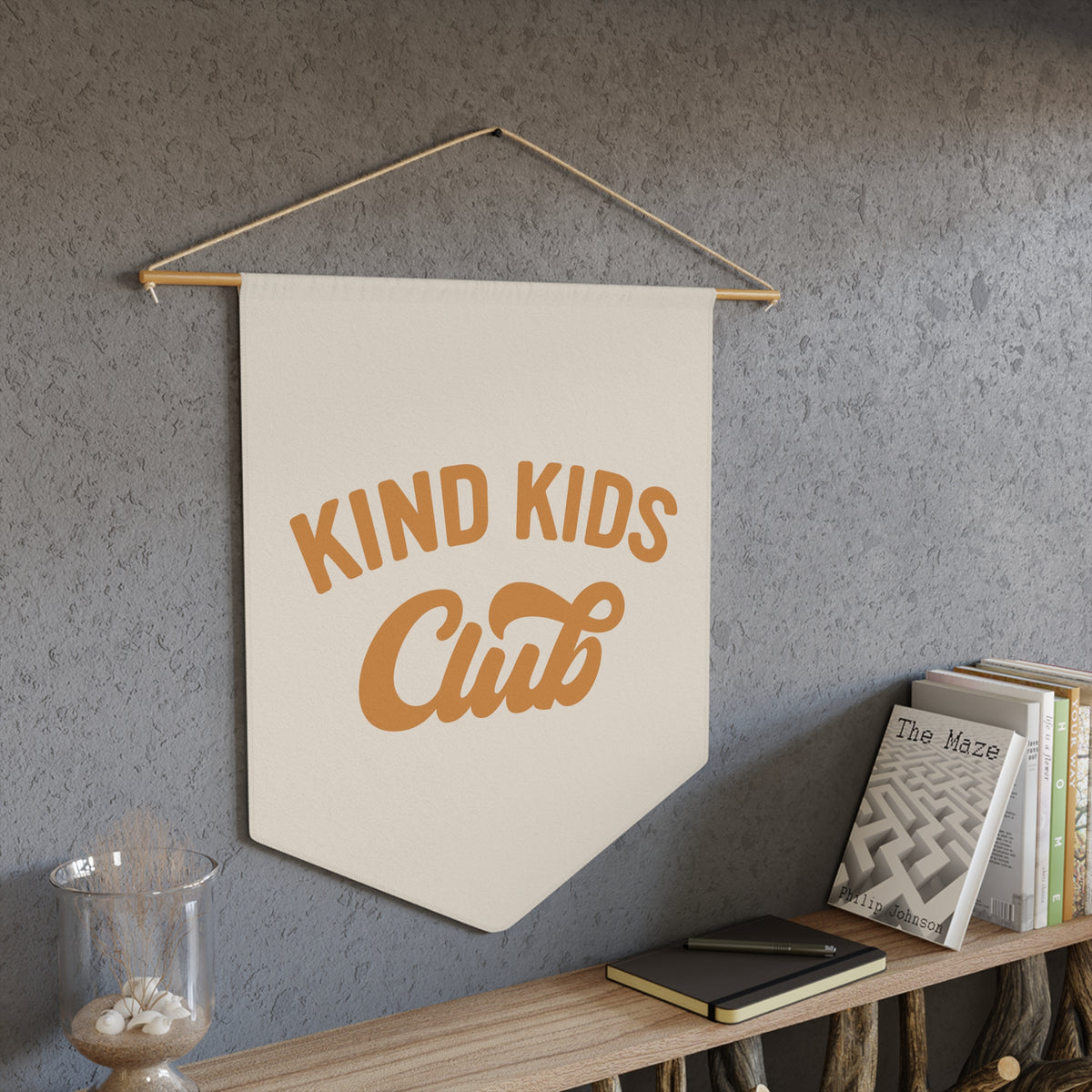 Kind Kids Club Wall Pennant
