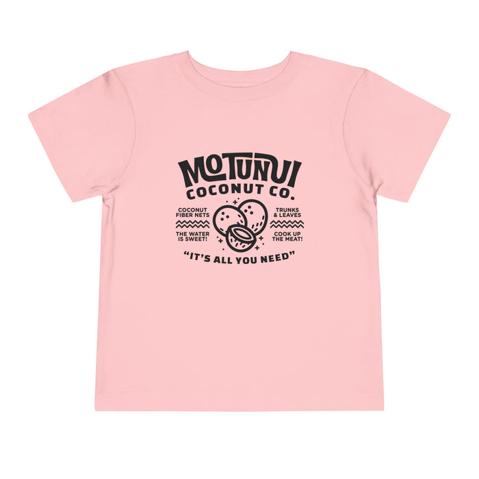 Motunui Coconut Co Bella Canvas Toddler Short Sleeve Tee