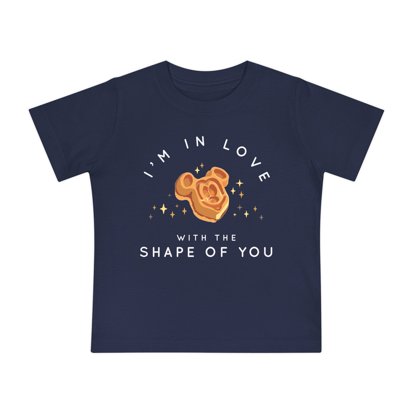 I'm in Love with the Shape of You Bella Canvas Baby Short Sleeve T-Shirt