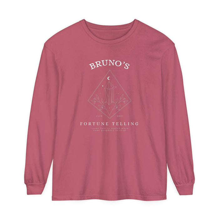 Bruno's Fortune Telling Comfort Colors Unisex Garment-dyed Long Sleeve T-Shirt