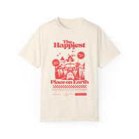 The Happiest Place on Earth Comfort Colors Unisex Garment-Dyed T-shirt