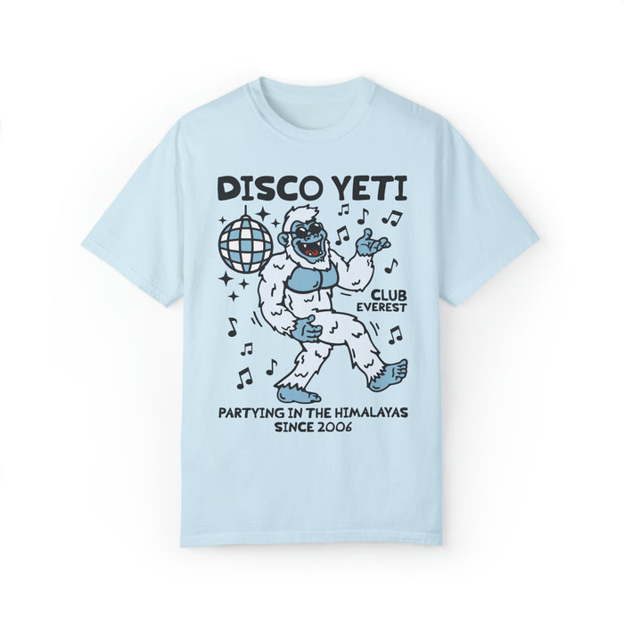 Disco Yeti Comfort Colors Unisex Garment-Dyed T-shirt