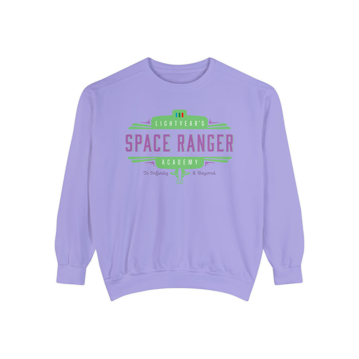 Lightyear's Space Ranger Academy Comfort Colors Unisex Garment-Dyed Sweatshirt