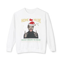 Home Malone Unisex Lightweight Comfort Colors Crewneck Sweatshirt