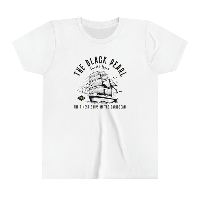 Black Pearl Cruise Lines Bella Canvas Youth Short Sleeve Tee