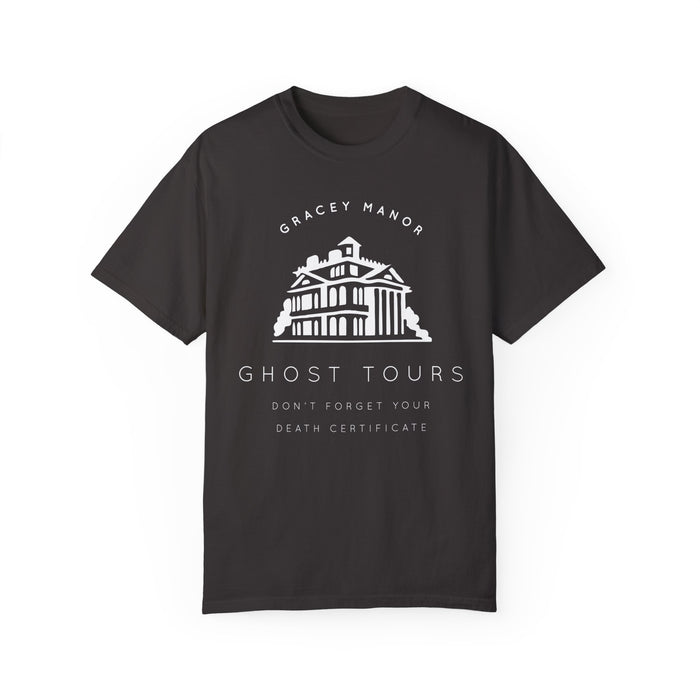 Gracey Manor Ghost Tours Comfort Colors Unisex Garment-Dyed T-shirt