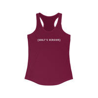 Walt's Version Women's Ideal Racerback Tank