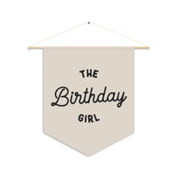 The Birthday Girl Wall Pennant