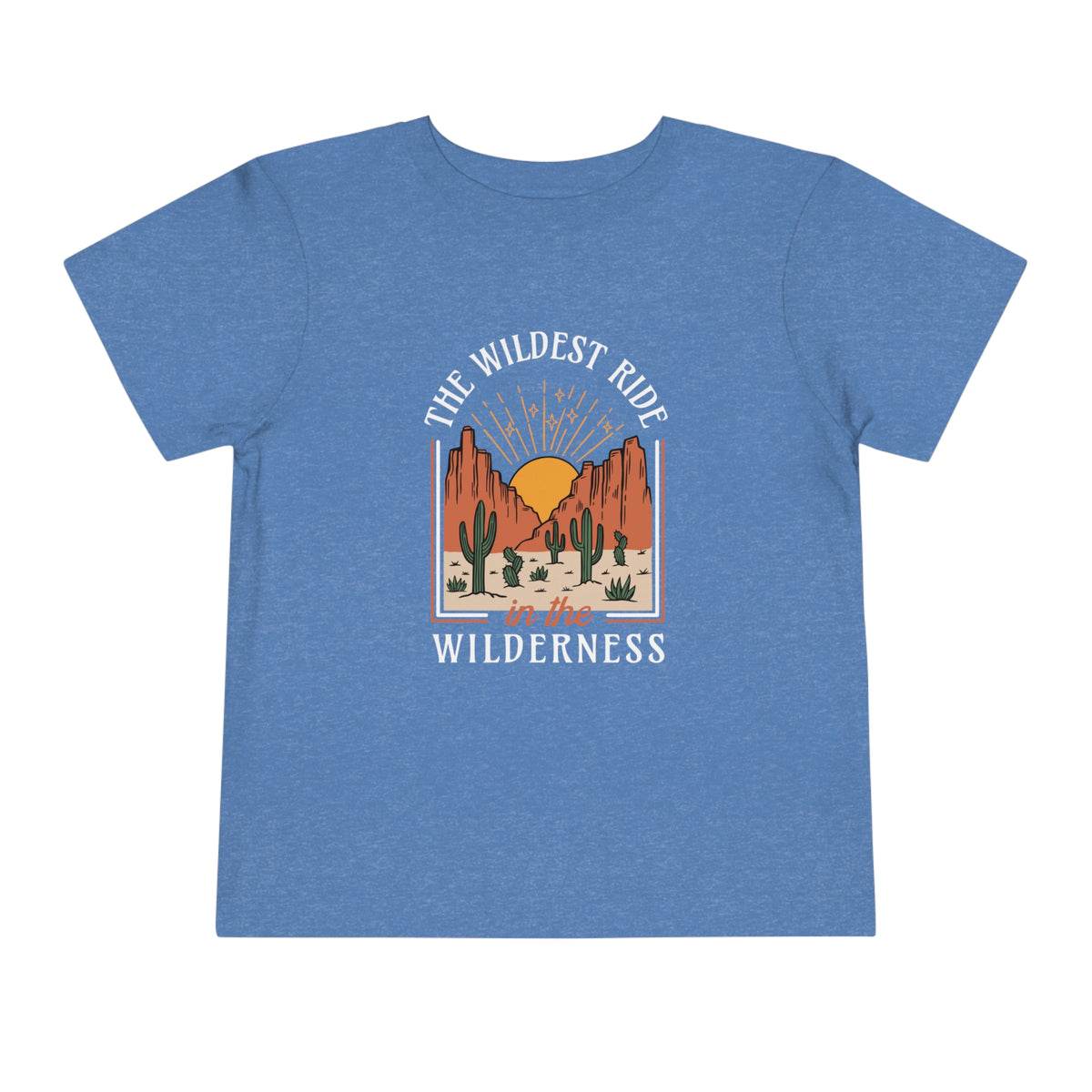 The Wildest Ride In The Wilderness Bella Canvas Toddler Short Sleeve Tee