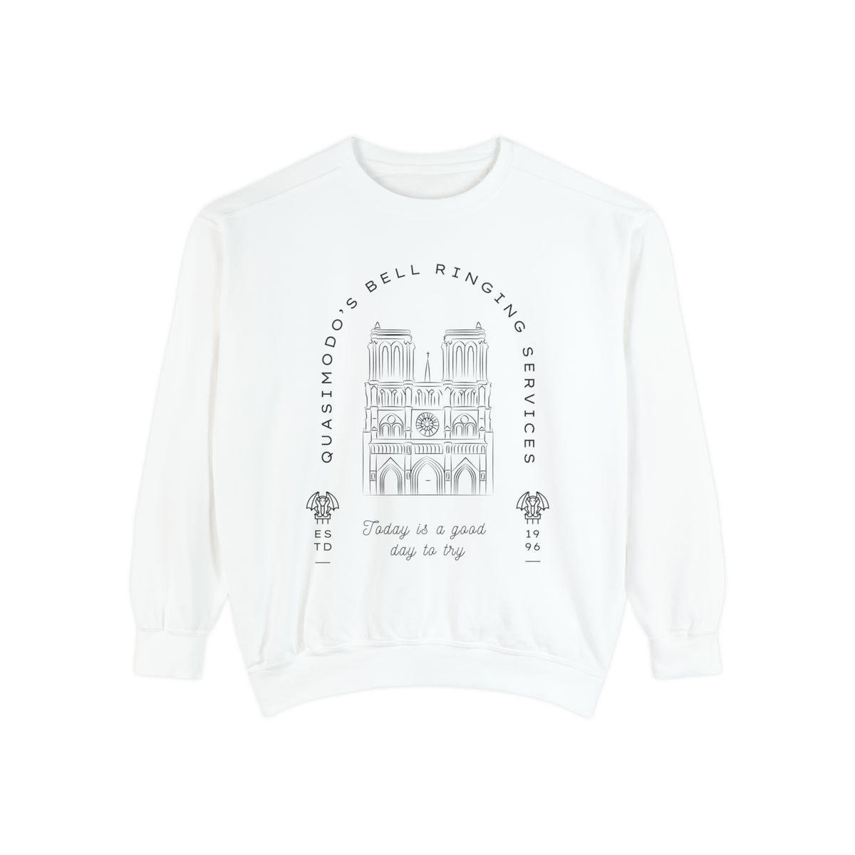Quasimodo's Bell Ringing Services Comfort Colors Unisex Garment-Dyed Sweatshirt