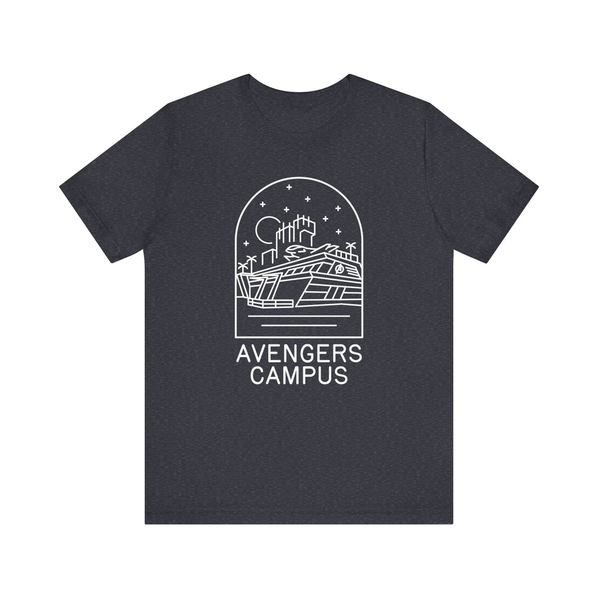 Avengers Campus Bella Canvas Unisex Jersey Short Sleeve Tee