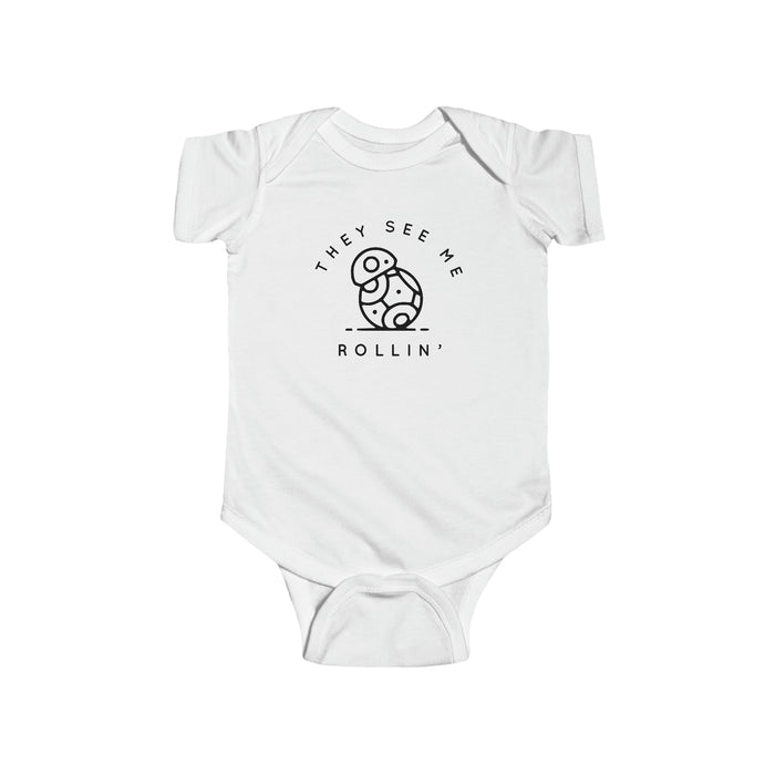 They See Me Rollin' Rabbit Skins Infant Fine Jersey Bodysuit