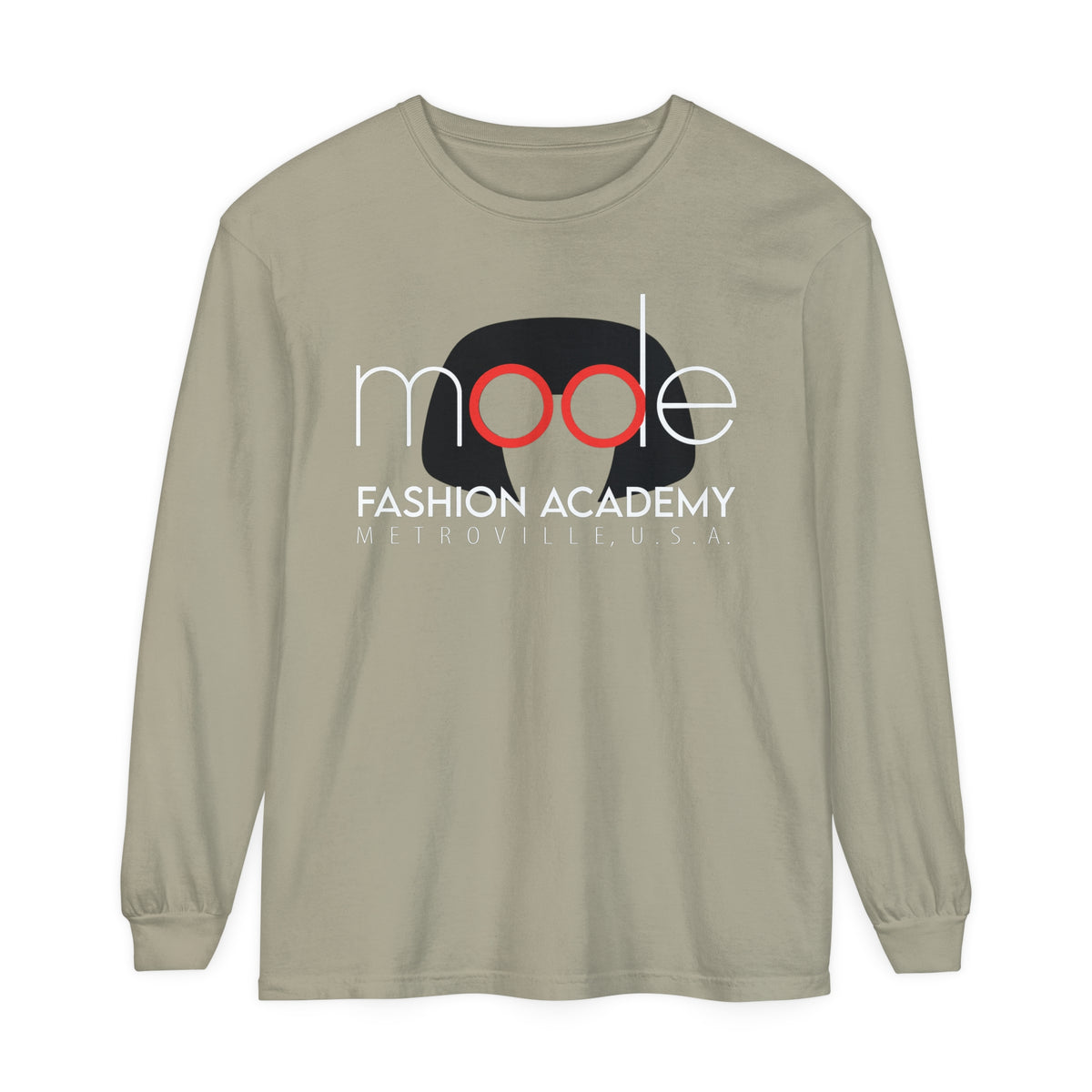 Mode Fashion Academy Comfort Colors Unisex Garment-dyed Long Sleeve T-Shirt