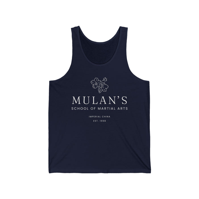 Mulan's School of Martial Arts Bella Canvas Unisex Jersey Tank