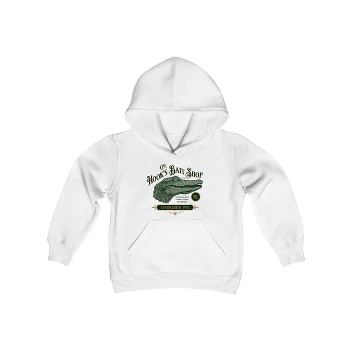 Captain Hook’s Bait Shop Gildan Youth Heavy Blend Hooded Sweatshirt