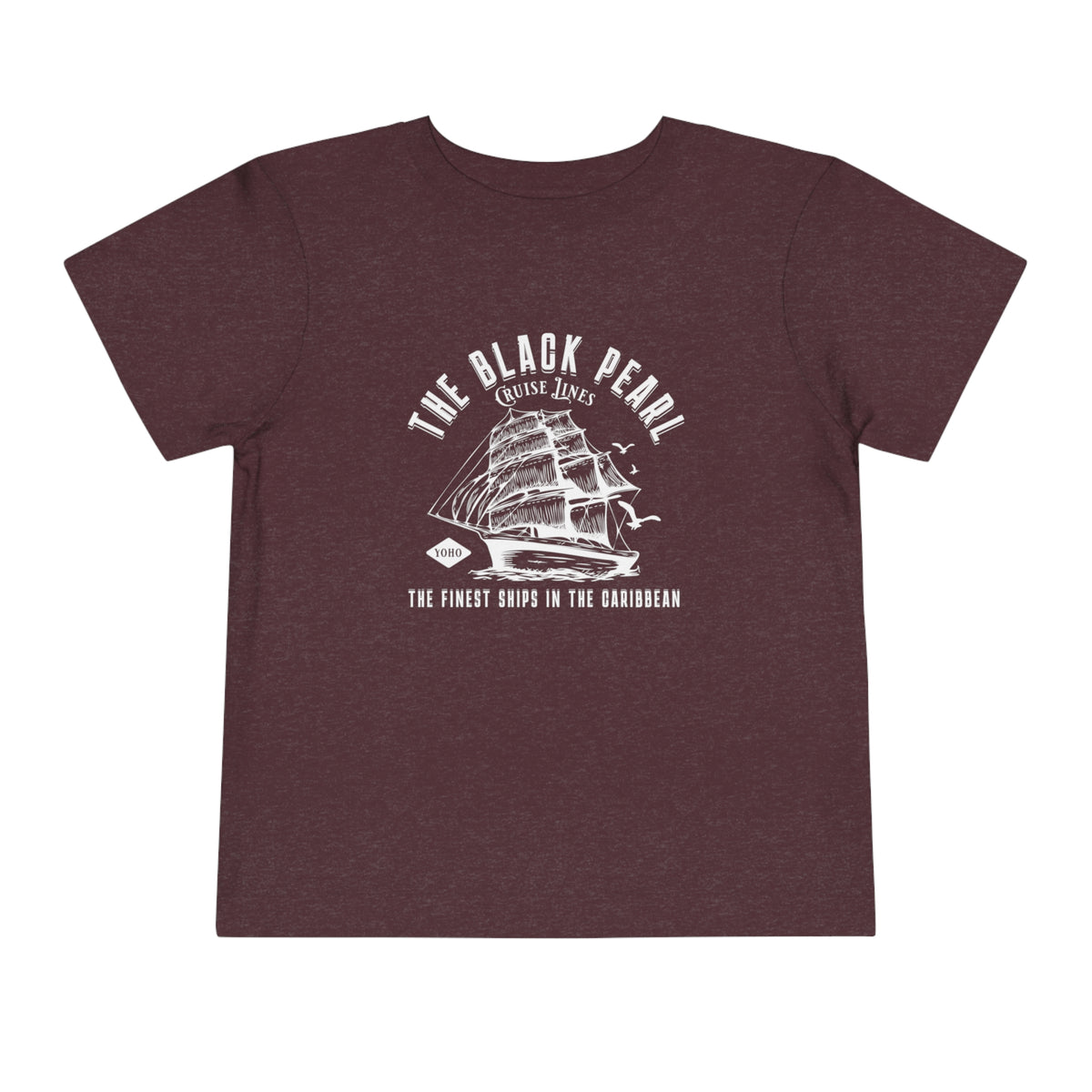 Black Pearl Cruise Lines Bella Canvas Toddler Short Sleeve Tee