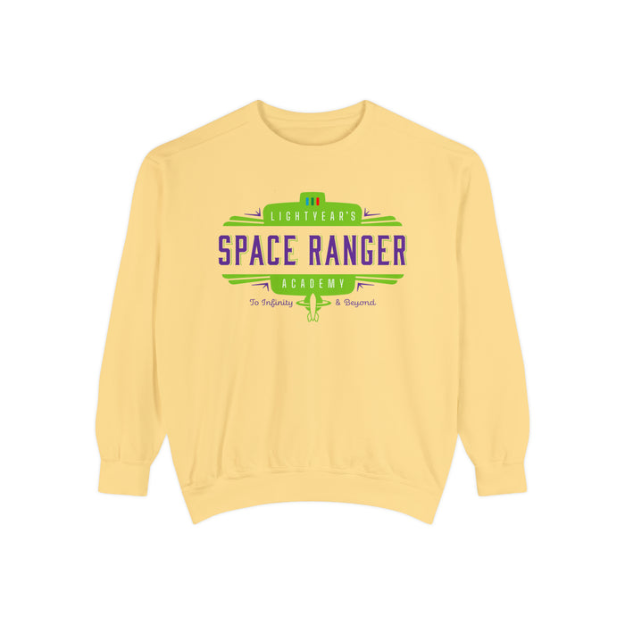 Lightyear's Space Ranger Academy Comfort Colors Unisex Garment-Dyed Sweatshirt