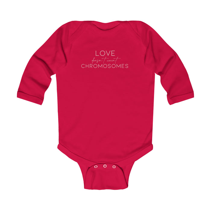 Joey's Journey Chromosome 6q Deletion Awareness Infant Long Sleeve Bodysuit