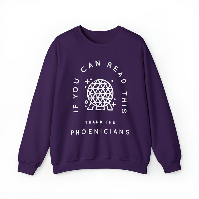 If You Can Read This Thank The Phoenicians Gildan Unisex Heavy Blend™ Crewneck Sweatshirt