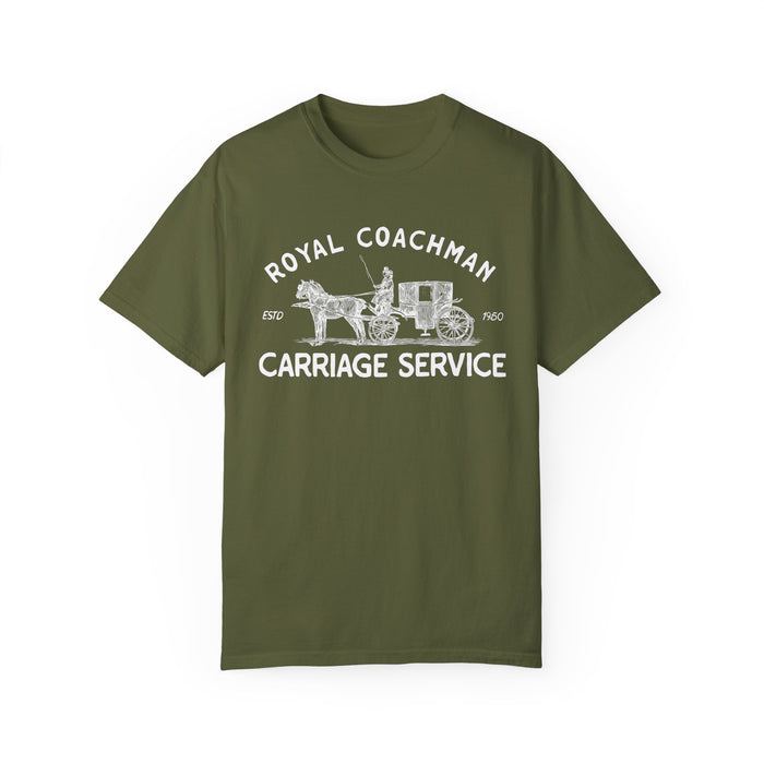 Royal Coachman Carriage Service Comfort Colors Unisex Garment-Dyed T-shirt