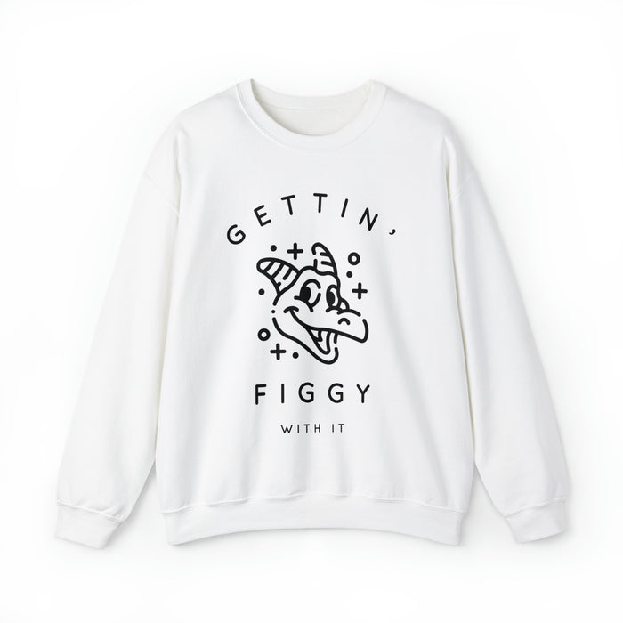 Gettin' Figgy With It Gildan Unisex Heavy Blend™ Crewneck Sweatshirt