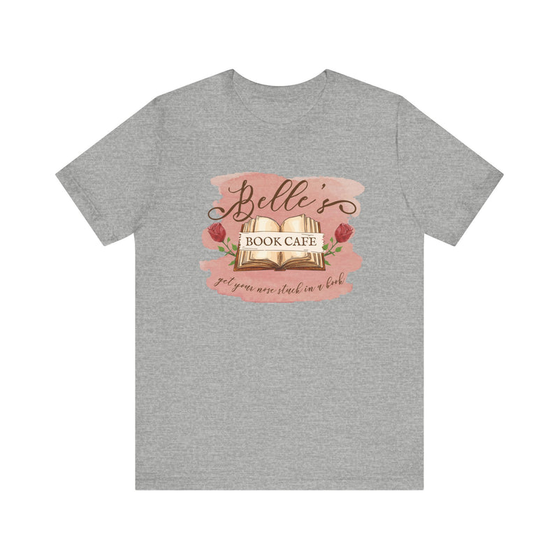 Belle's Book Cafe Bella Canvas Unisex Jersey Short Sleeve Tee