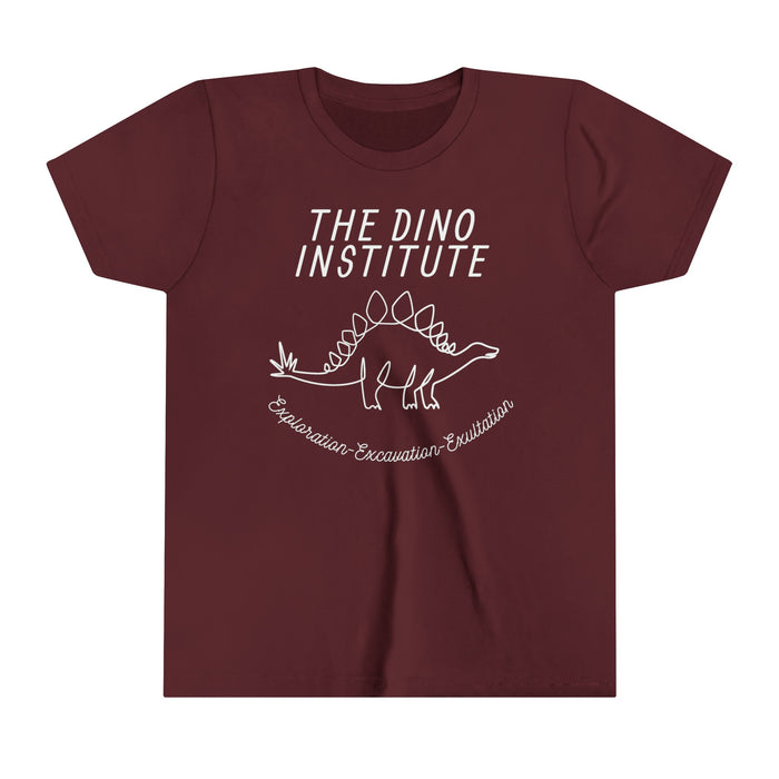 Dino Institute Bella Canvas Youth Short Sleeve Tee