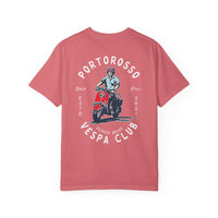 Portorosso Vespa Club Comfort Colors Unisex Garment-Dyed T-shirt