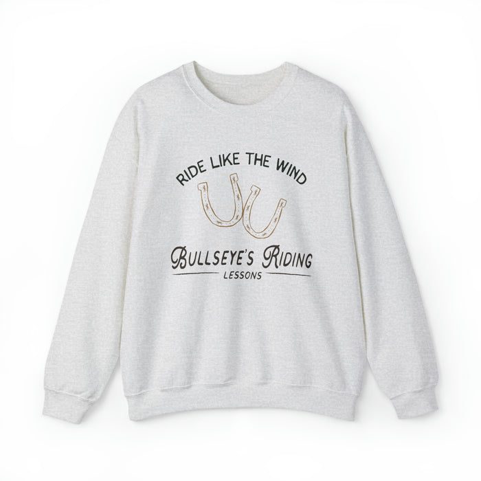 Bullseye's Riding Lessons Gildan Unisex Heavy Blend™ Crewneck Sweatshirt