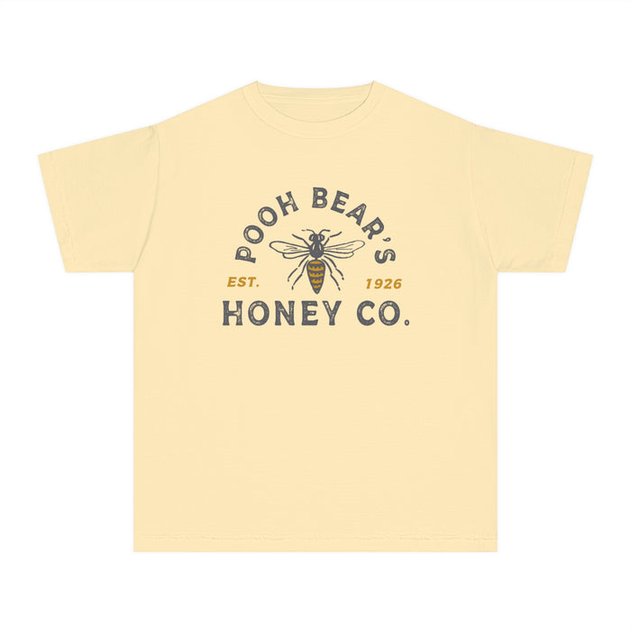 Pooh Bear's Honey Co. Comfort Colors Youth Midweight Tee