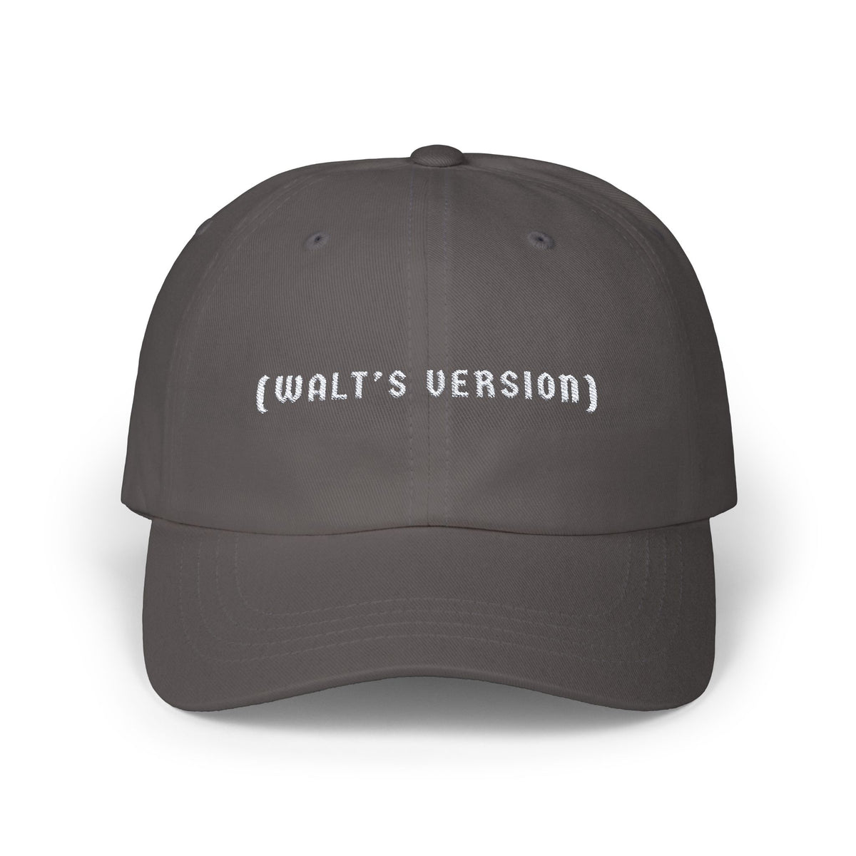 Walt's Version Classic Embroidered Dad Cap