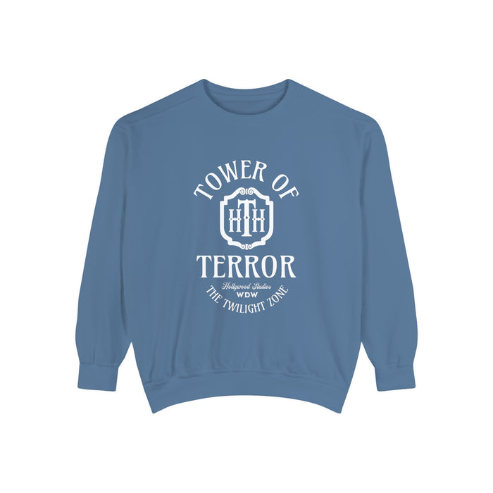 Tower Of Terror Comfort Colors Unisex Garment-Dyed Sweatshirt