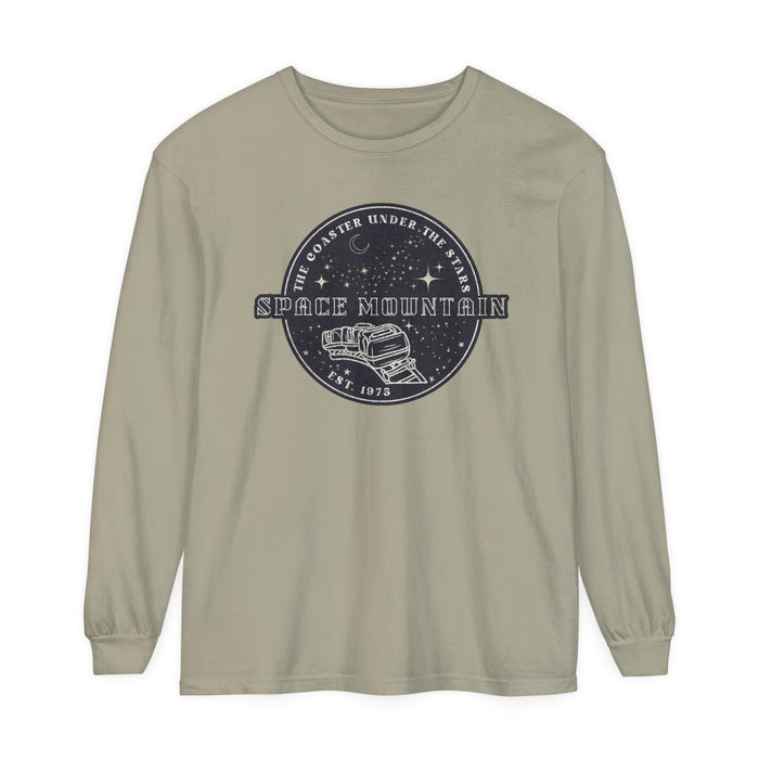 The Coaster Under the Stars Comfort Colors Unisex Garment-dyed Long Sleeve T-Shirt