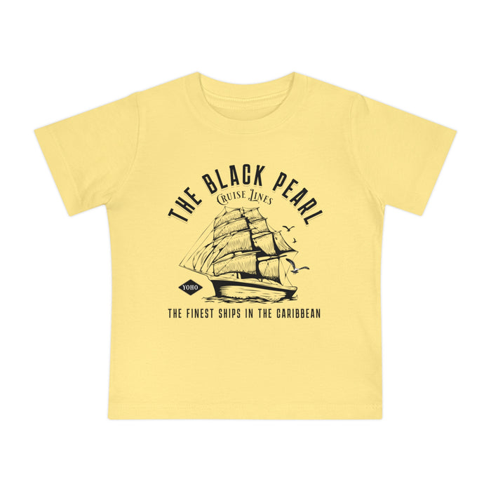 Black Pearl Cruise Lines Bella Canvas Baby Short Sleeve T-Shirt