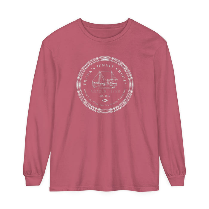 Frank's Jungle Cruise Comfort Colors Unisex Garment-dyed Long Sleeve T-Shirt