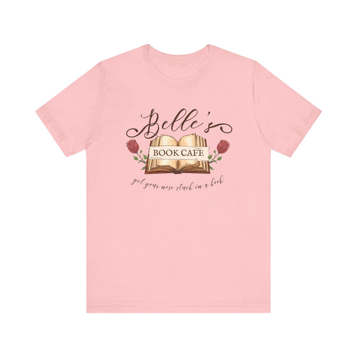 Belle's Book Cafe Bella Canvas Unisex Jersey Short Sleeve Tee