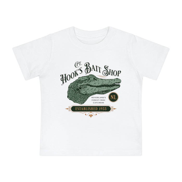 Captain Hook’s Bait Shop Bella Canvas Baby Short Sleeve T-Shirt