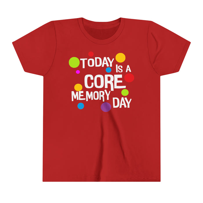 Core Memory Day Bella Canvas Youth Short Sleeve Tee