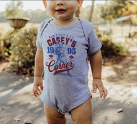 Casey’s Corner Distressed Rabbit Skins Infant Fine Jersey Bodysuit
