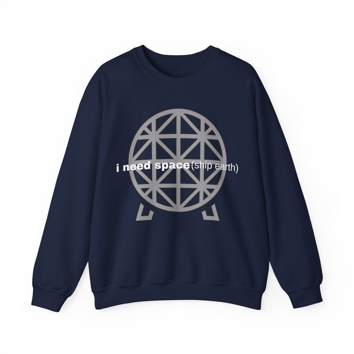 I Need Space(Ship Earth) Gildan Unisex Heavy Blend™ Crewneck Sweatshirt