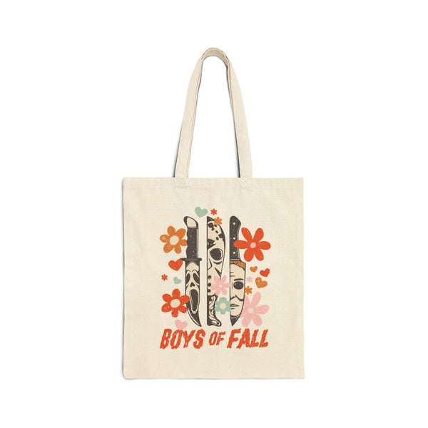 Boys of Fall Candy Bag Cotton Canvas Tote Bag