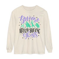 Beware of Hitchhiking Ghosts Comfort Colors Unisex Garment-dyed Long Sleeve T-Shirt