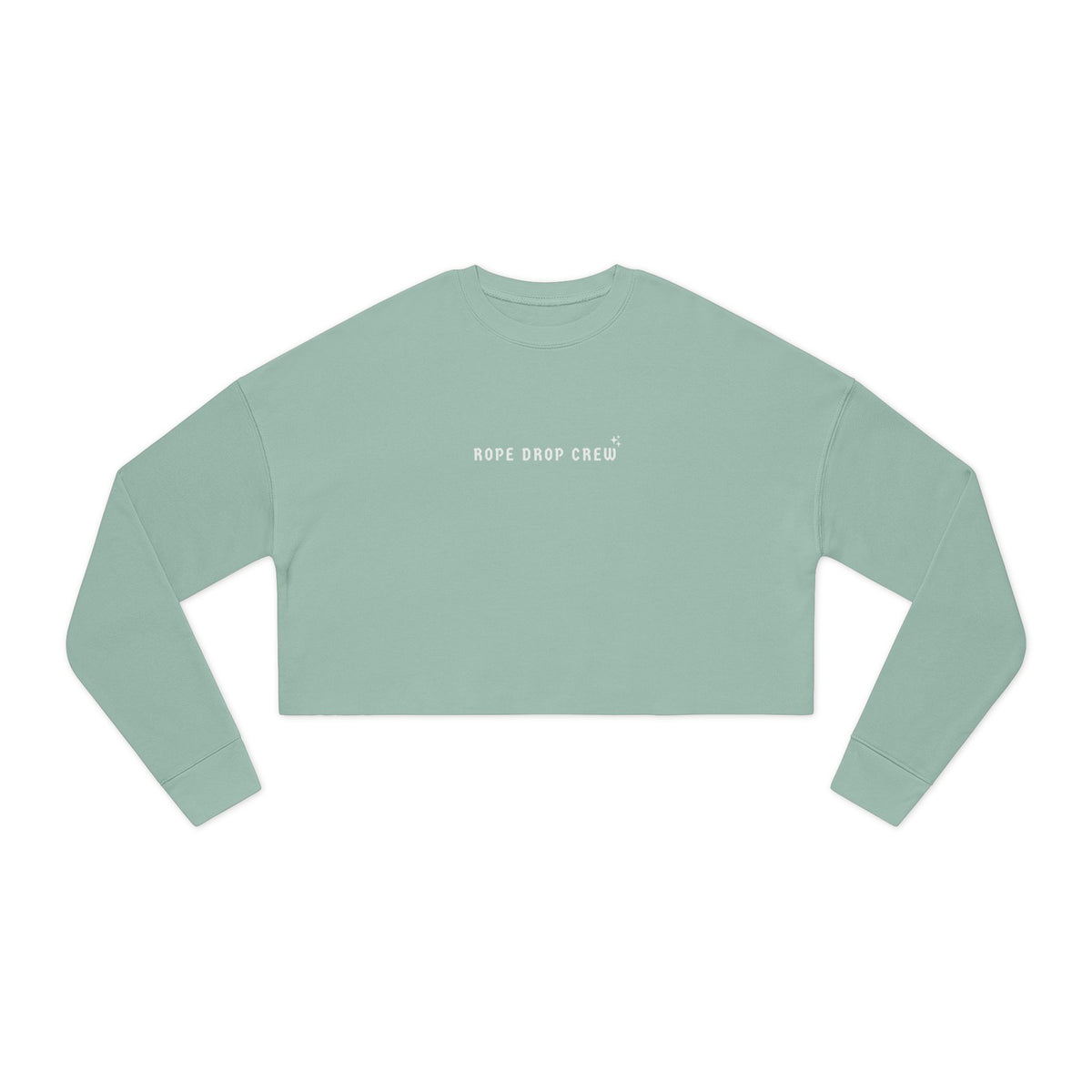 Rope Drop Crew Women's Bella Canvas Cropped Sweatshirt