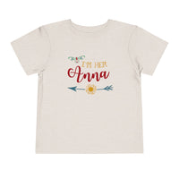 I'm Her Anna Bella Canvas Toddler Short Sleeve Tee